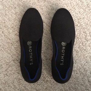 Rothy’s Black Solid Loafers